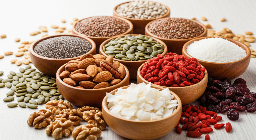 assortiment de graines